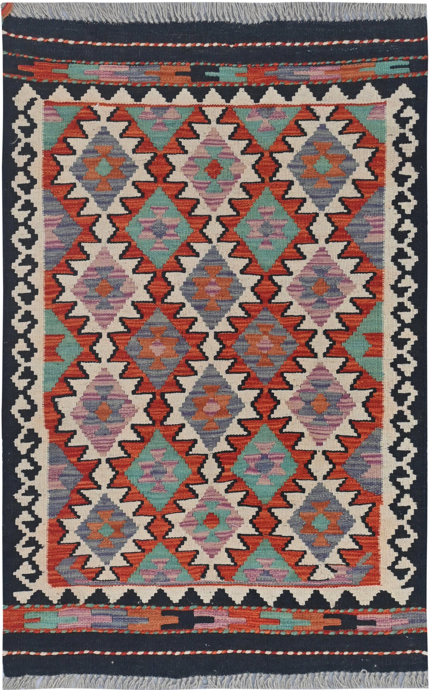 Afghan Kilim Rug (117 x 78cm)