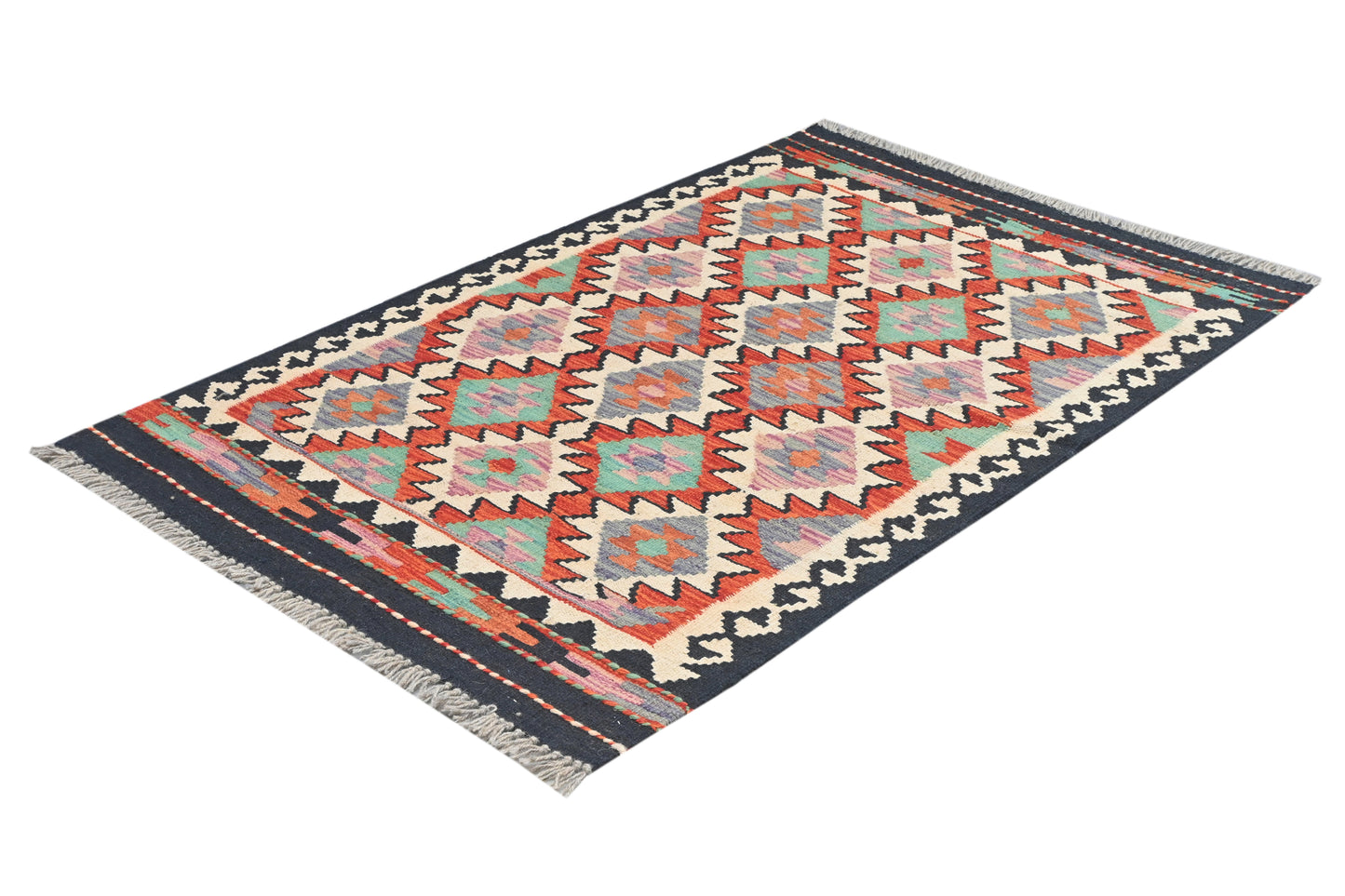 Afghan Kilim Rug (117 x 78cm)