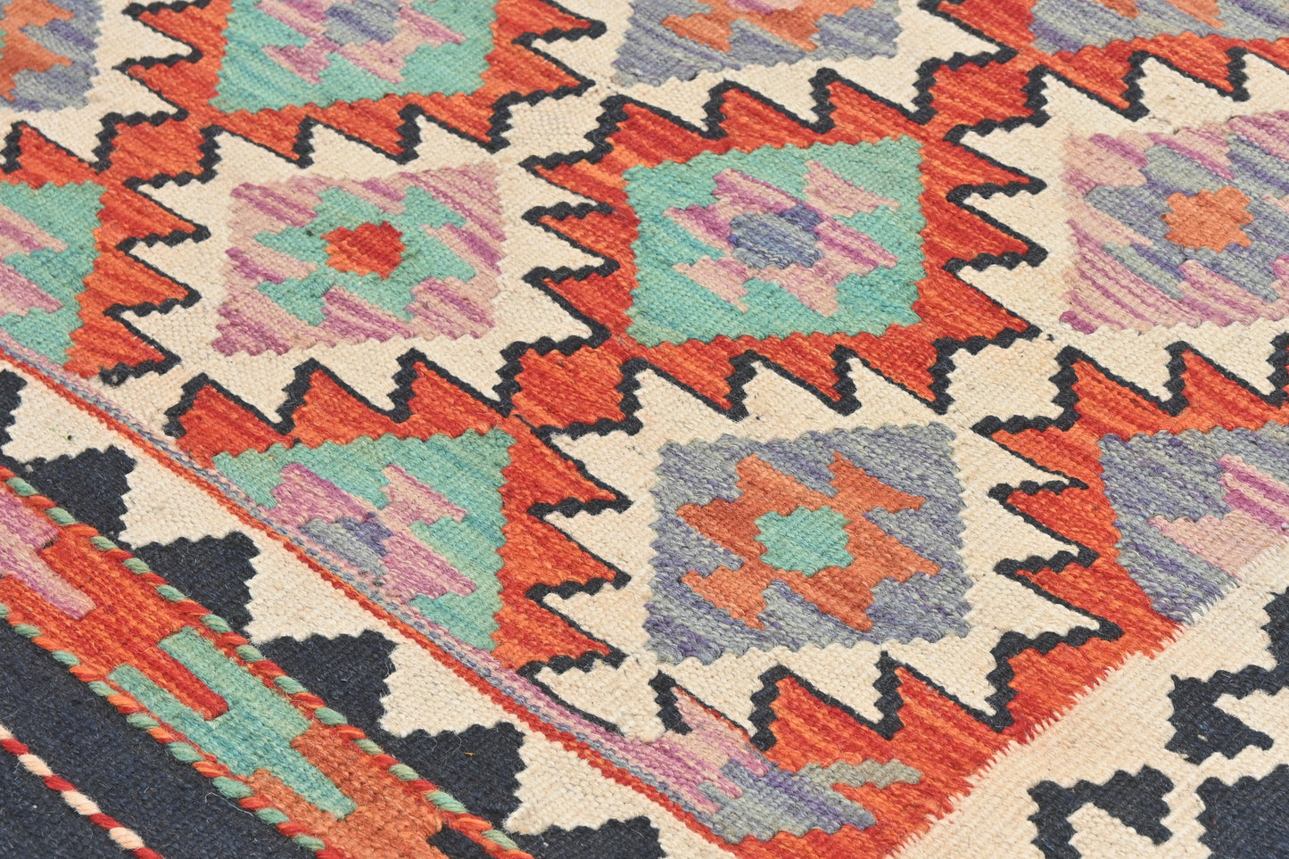 Afghan Kilim Rug (117 x 78cm)