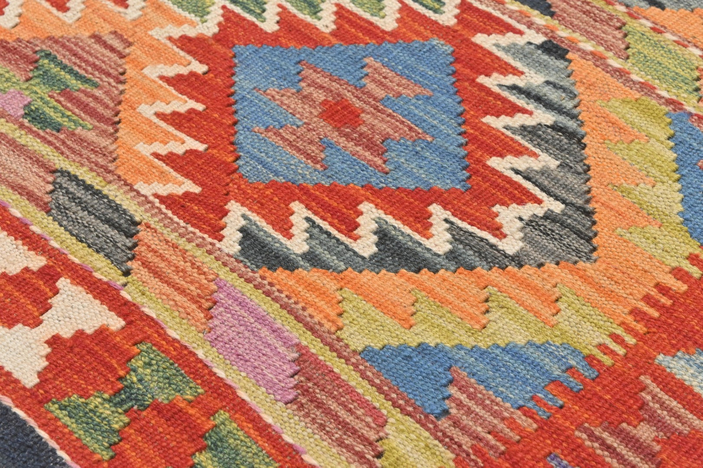 Afghan Kilim Rug 123 x 82cm