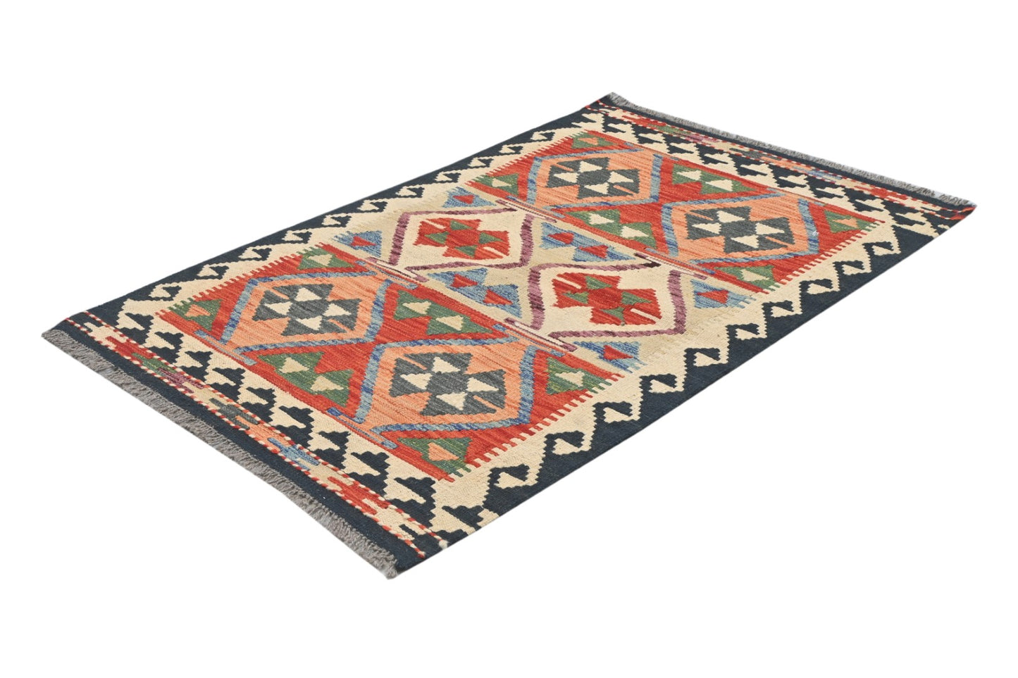 Afghan Kilim Rug 127 x 82cm