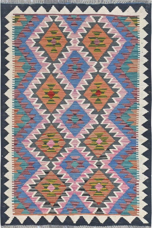 Afghan Kilim Rug 123 x 83cm