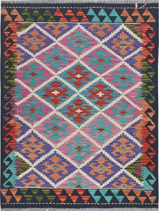 Afghan Kilim Rug 117 x 87cm