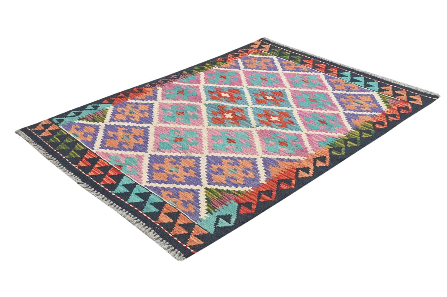 Afghan Kilim Rug 117 x 87cm