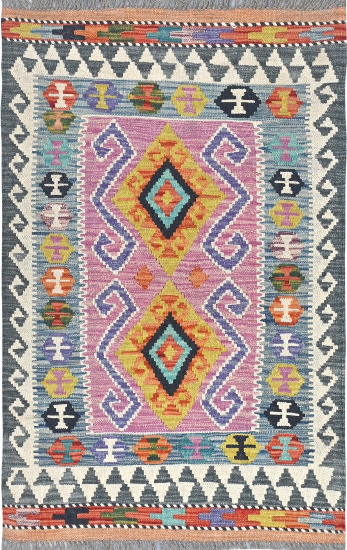 Afghan Kilim Rug 120x80