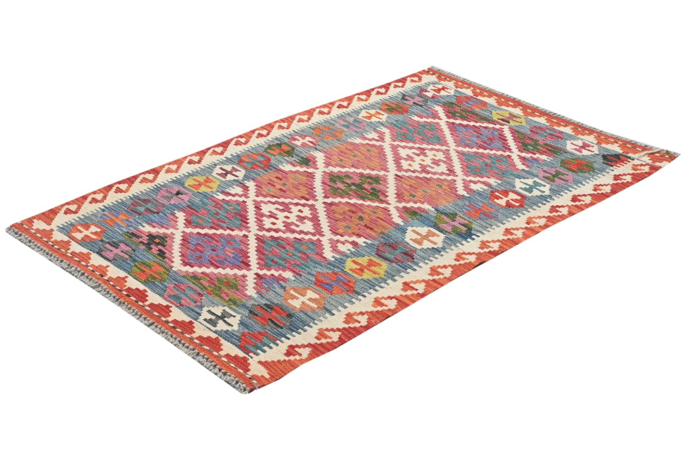 Afghan Kilim Rug 122x79