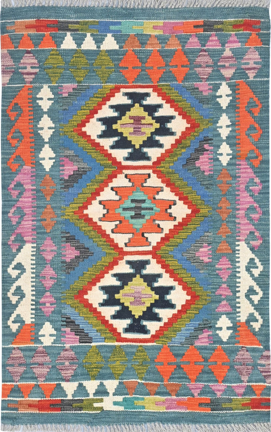 Afghan Kilim Rug 120x80