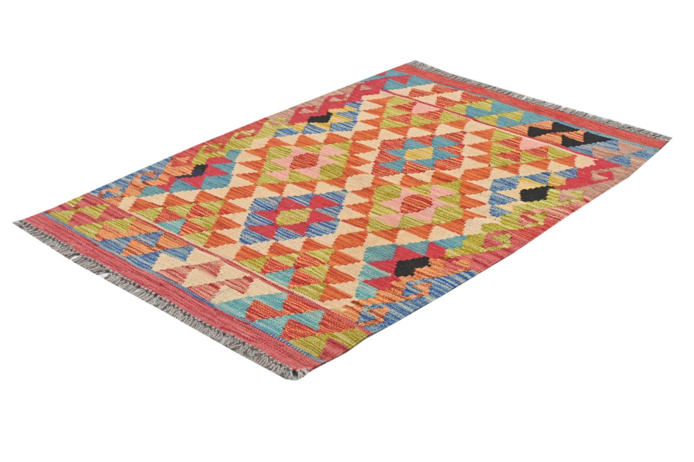 Afghan Kilim Rug 112x79