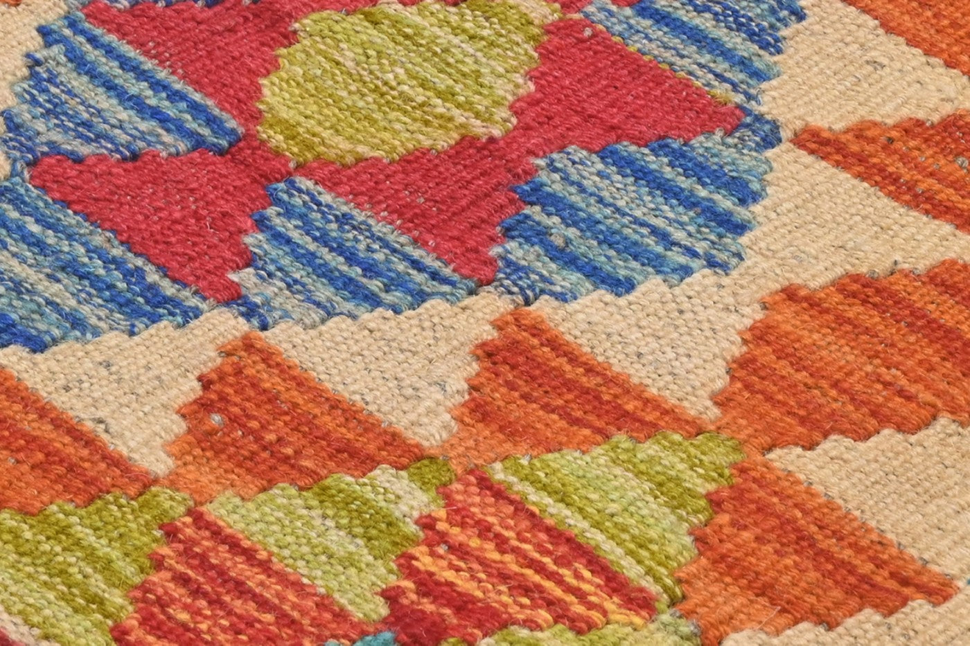 Afghan Kilim Rug 112x79