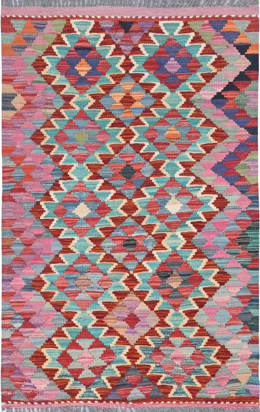 Afghan Kilim Rug 121x79