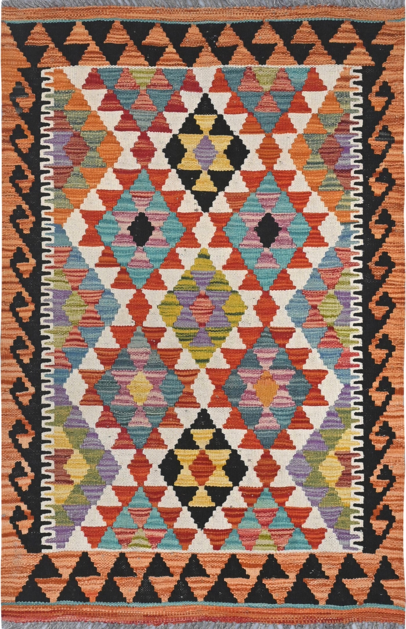 Afghan Kilim Rug 126x82