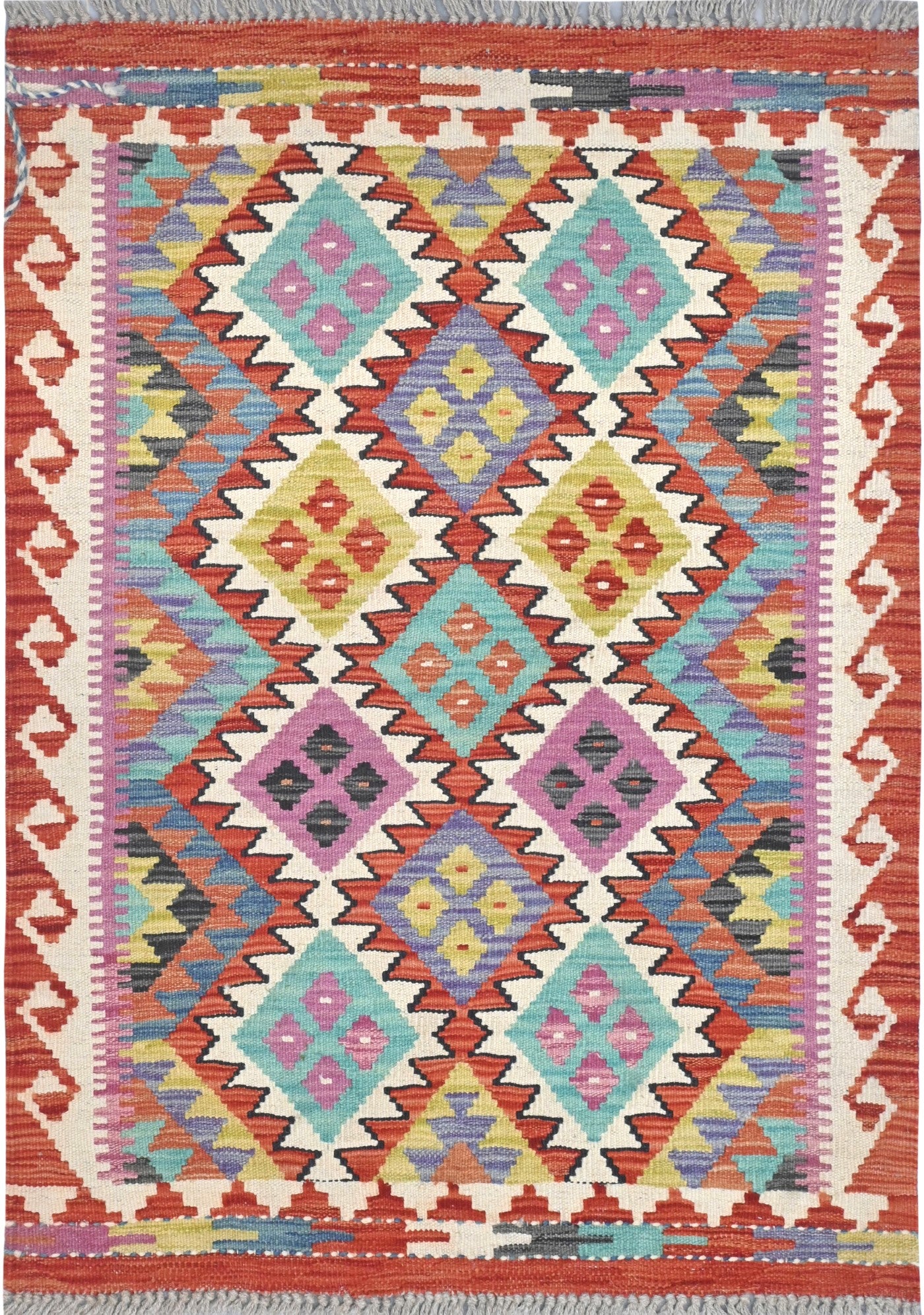 Afghan Kilim Rug 118 x 83cm
