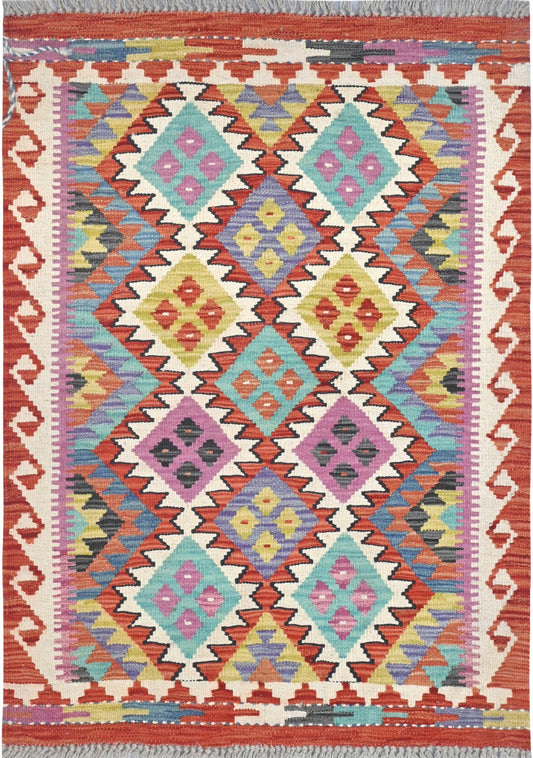 Afghan Kilim Rug 118 x 83cm