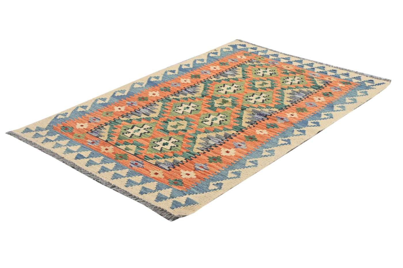 Afghan Kilim Rug 126 x 83cm
