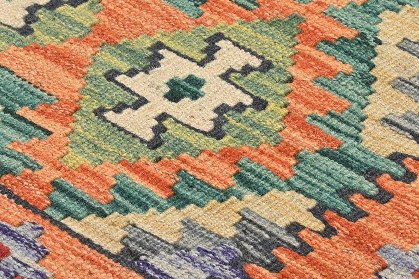 Afghan Kilim Rug 126 x 83cm