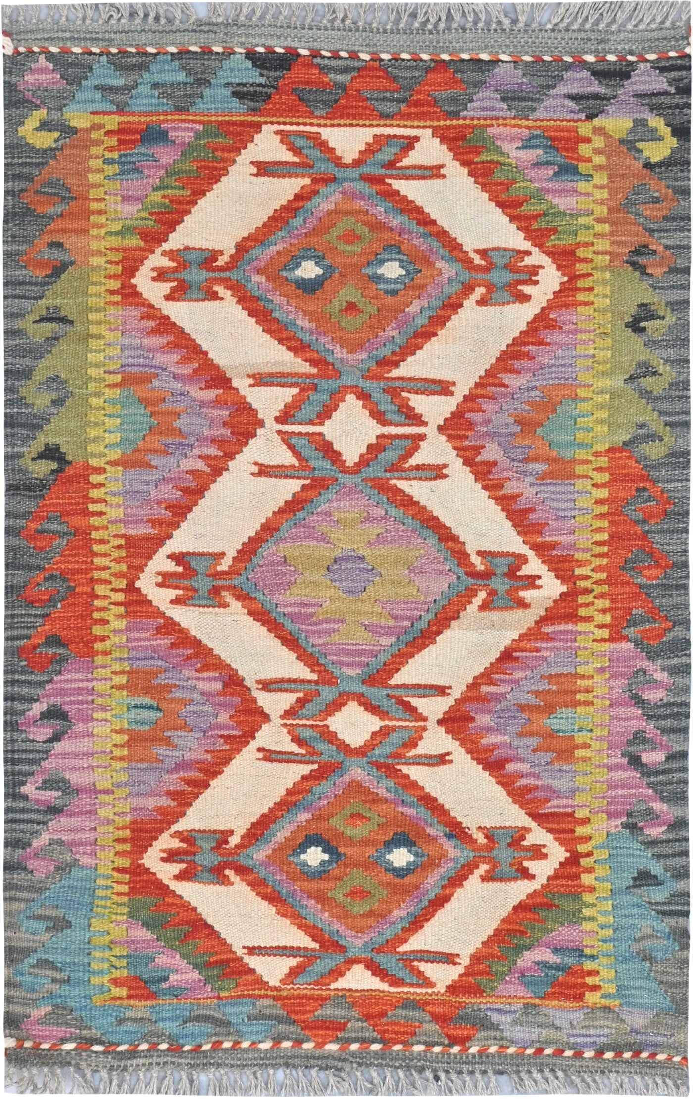 Afghan Kilim Rug 106 x 69cm