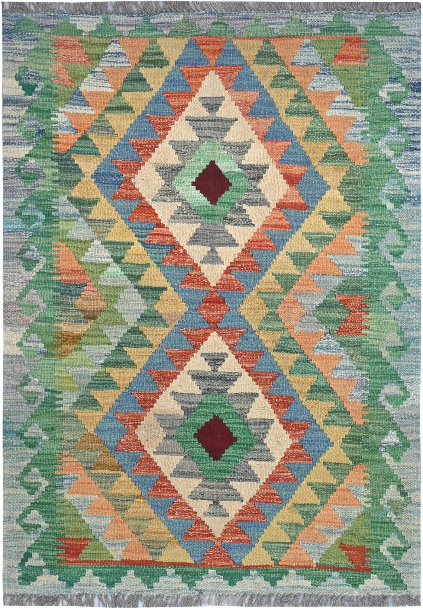 Afghan Kilim Rug 119 x 83cm