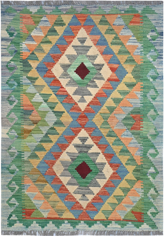 Afghan Kilim Rug 119 x 83cm