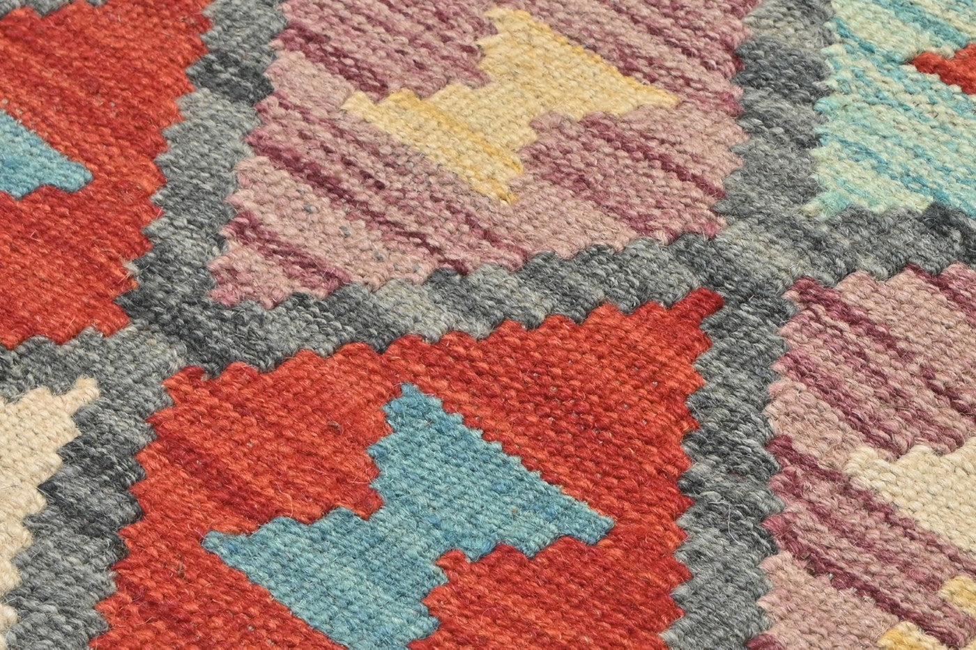 Afghan Kilim Rug 124 x 90cm