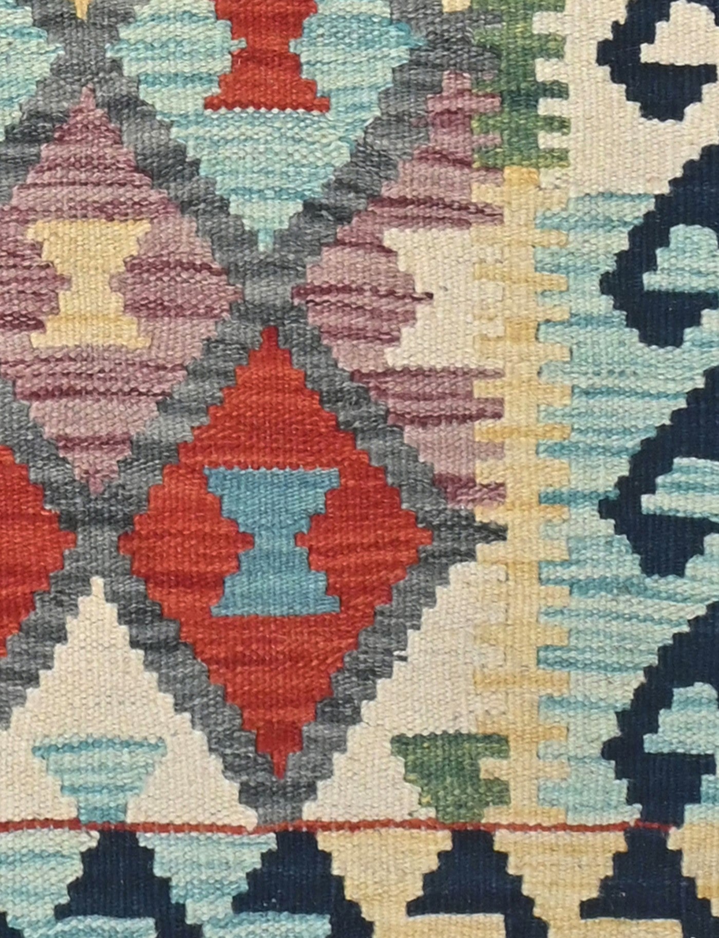 Afghan Kilim Rug 124 x 90cm