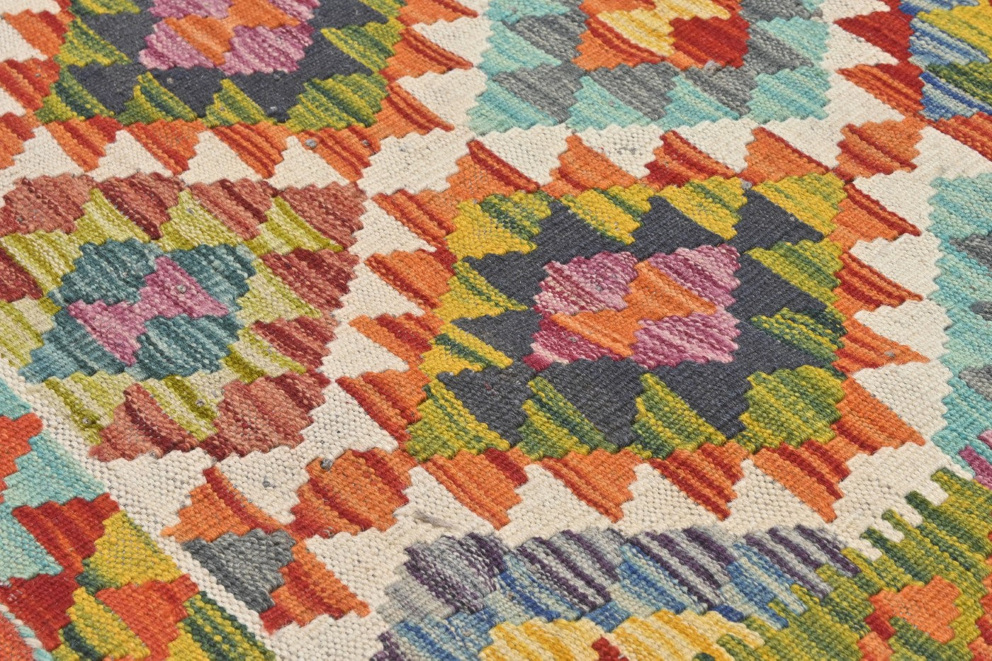 Afghan Kilim Rug 115 x 82cm