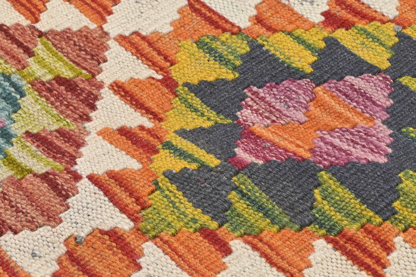 Afghan Kilim Rug 115 x 82cm