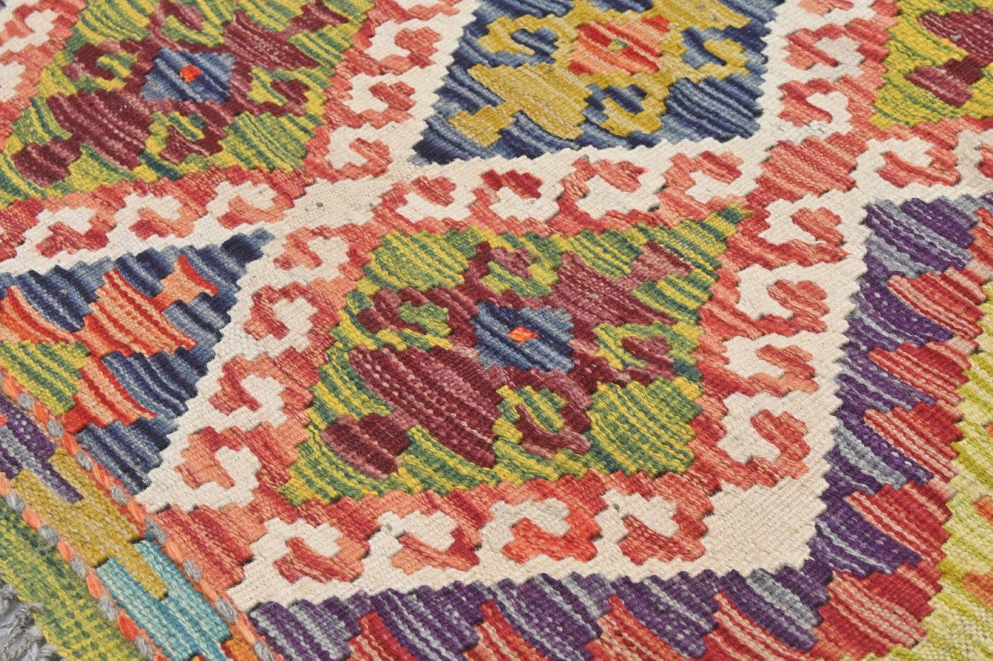Afghan Kilim Rug 132 x 78cm