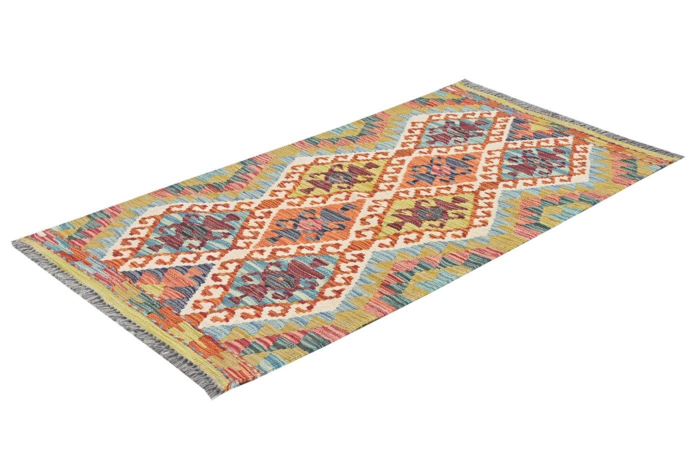 Afghan Kilim Rug 133 x 75cm