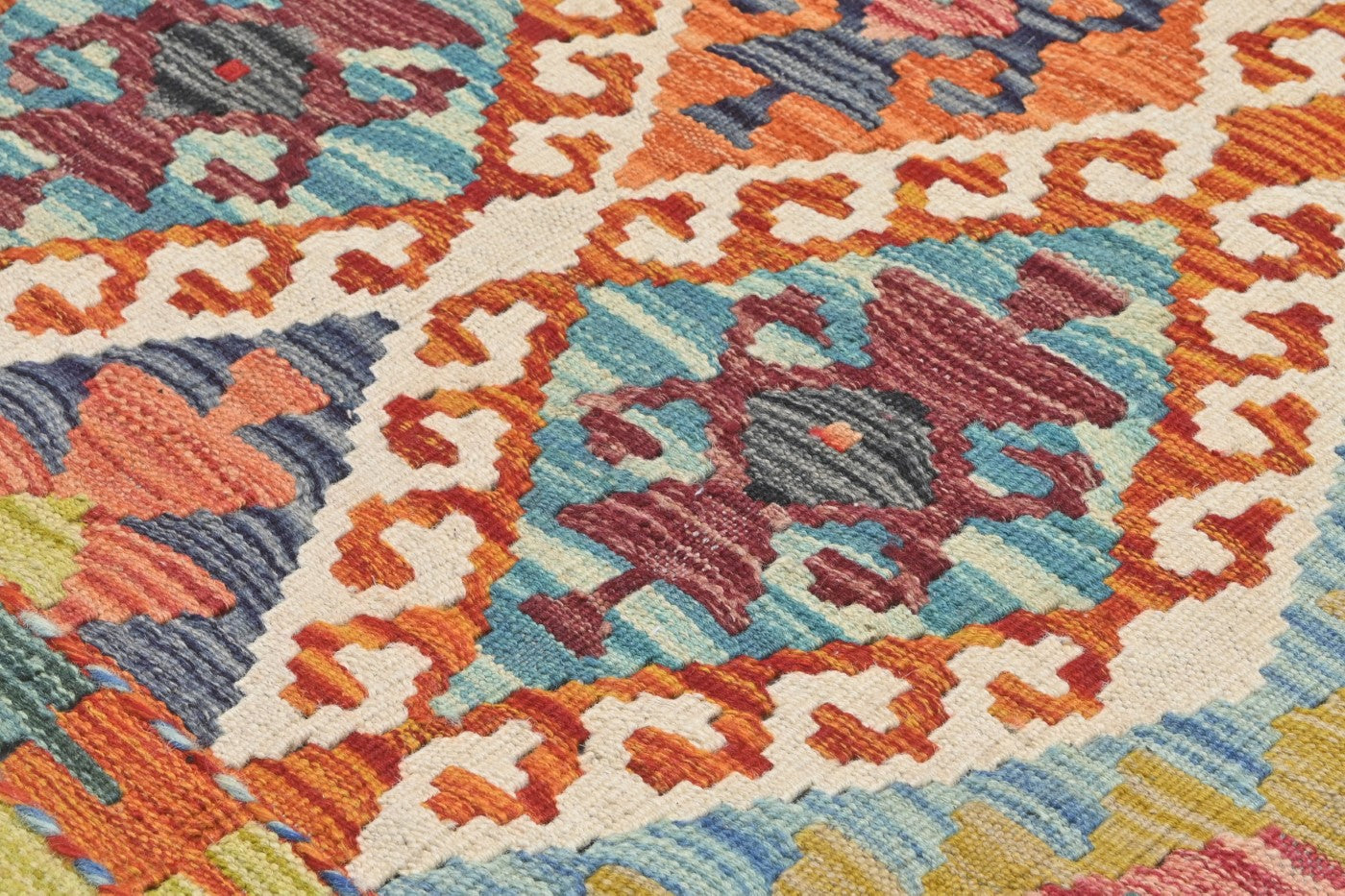 Afghan Kilim Rug 133 x 75cm