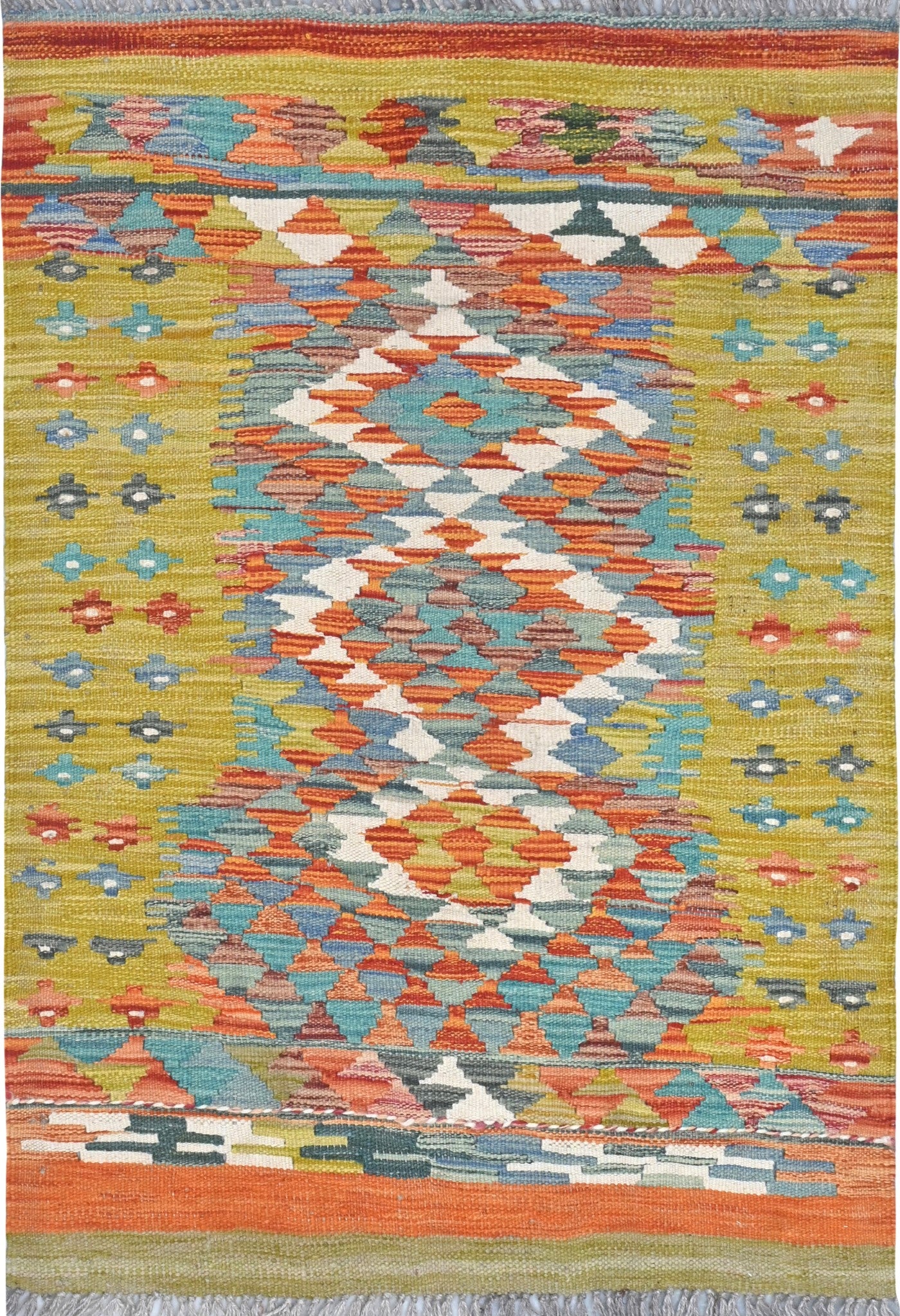 Afghan Kilim Rug 113 x 78cm