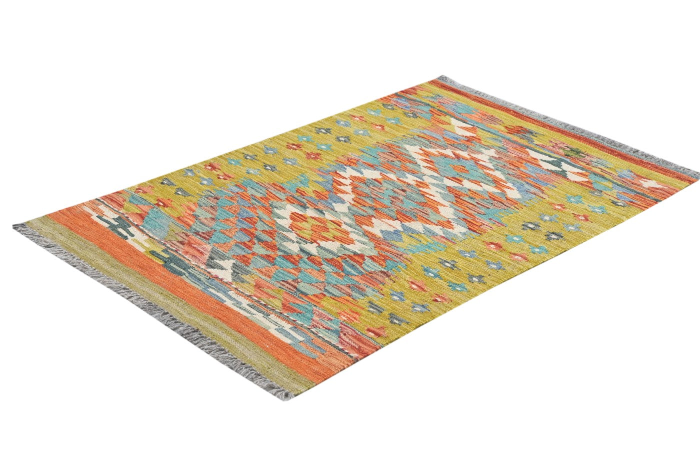 Afghan Kilim Rug 113 x 78cm