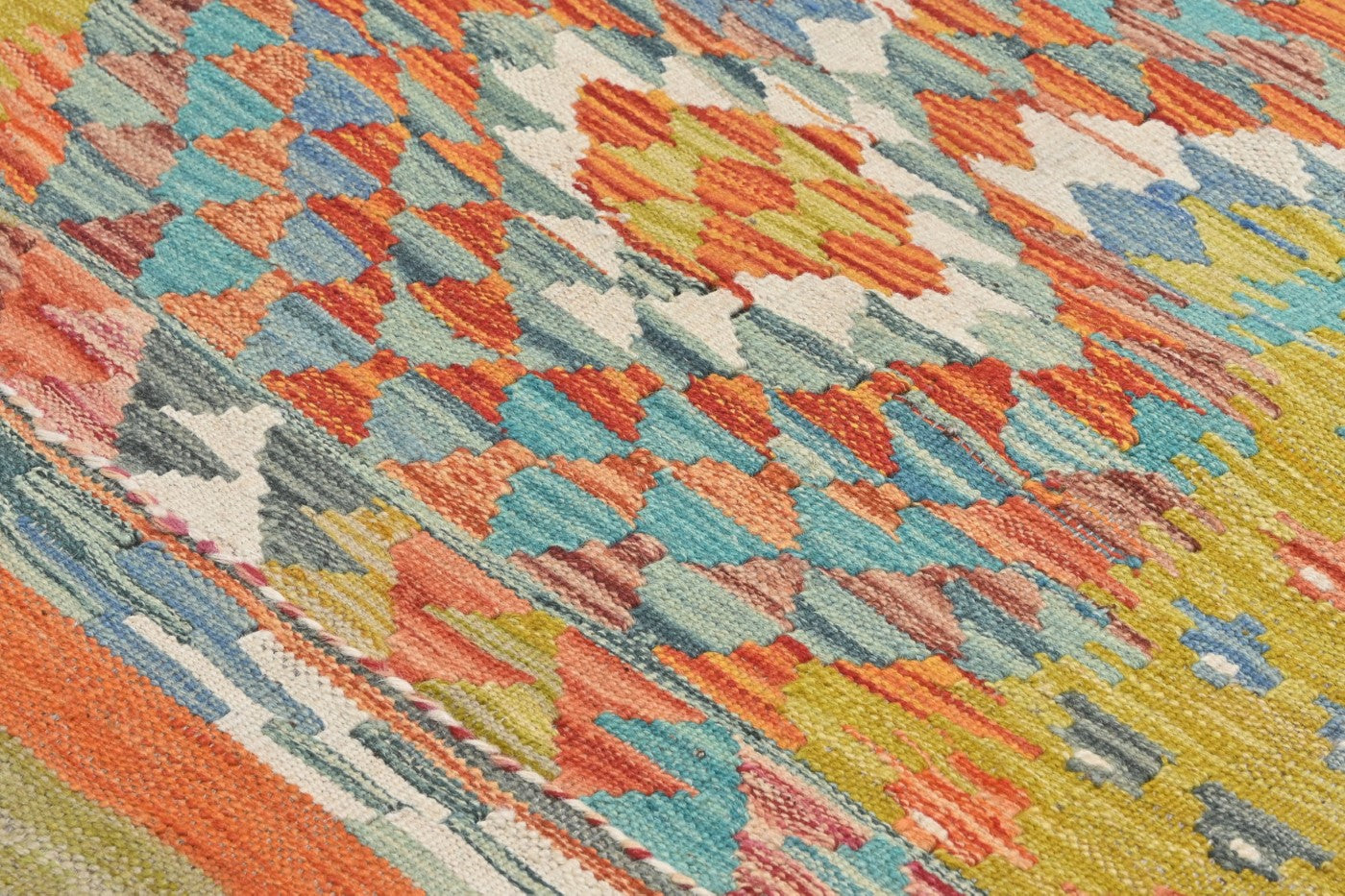 Afghan Kilim Rug 113 x 78cm