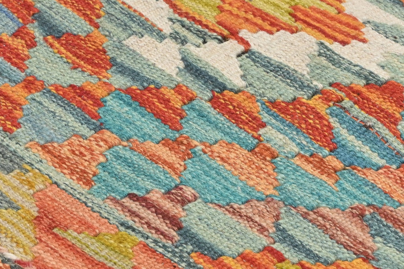Afghan Kilim Rug 113 x 78cm