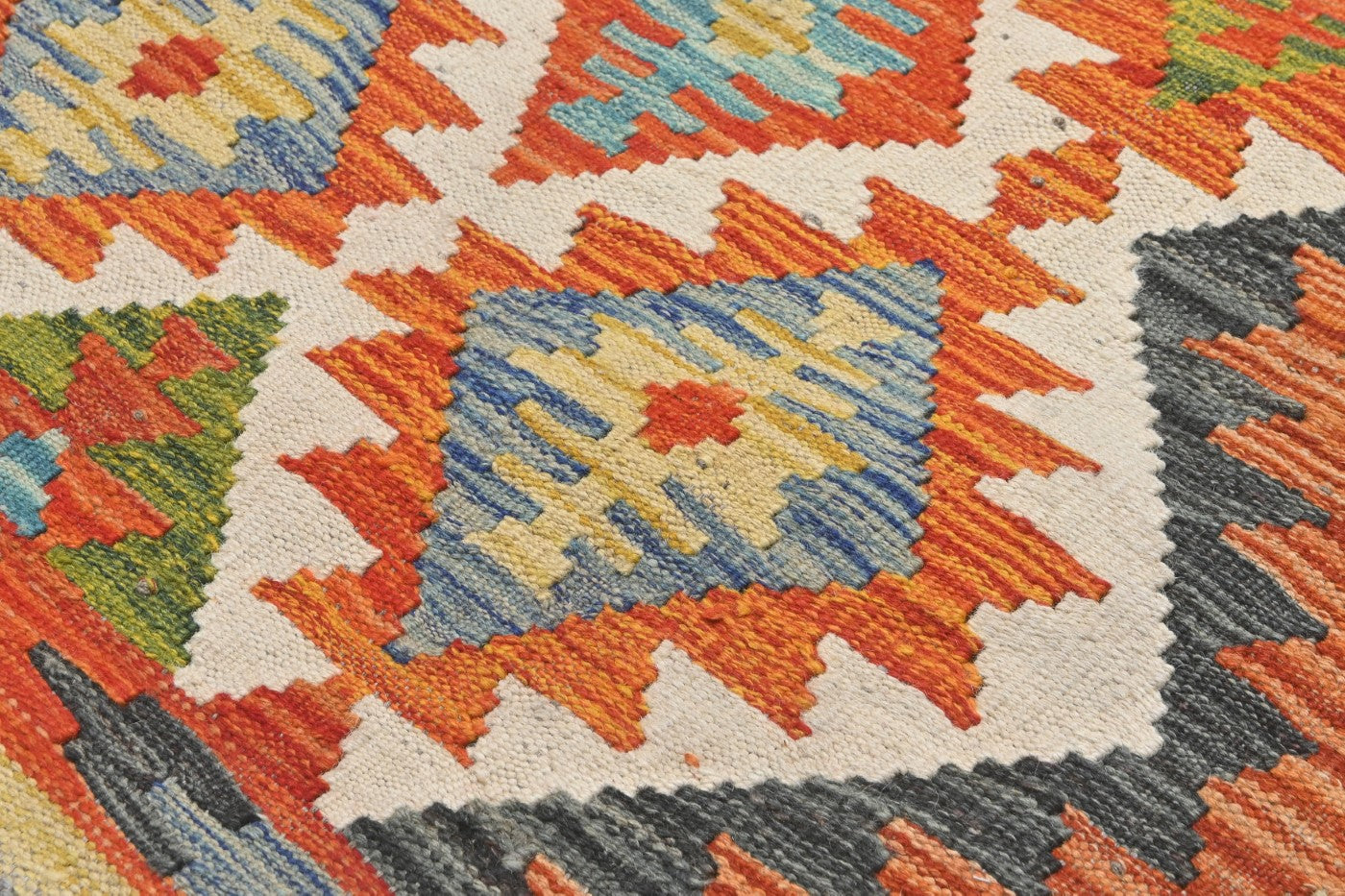 Afghan Kilim Rug 123 x 82cm