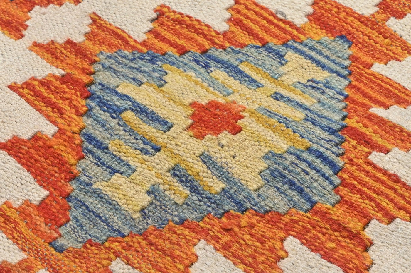 Afghan Kilim Rug 123 x 82cm