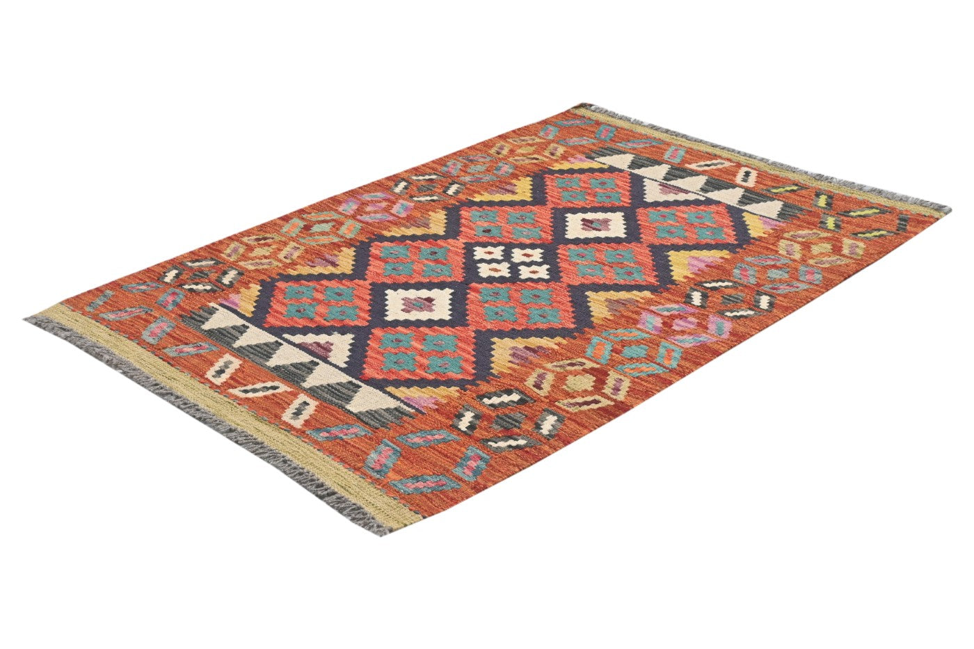 Afghan Kilim Rug 119 x 83cm
