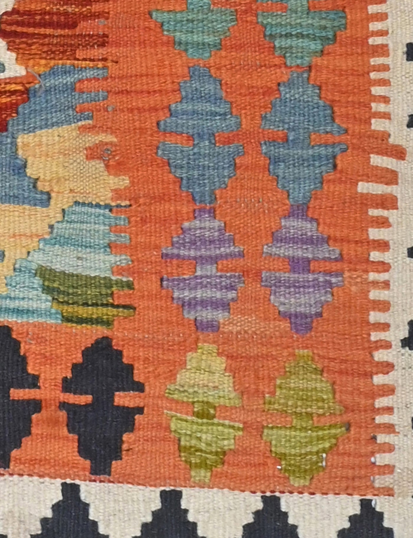Afghan Kilim Rug 114 x 89cm