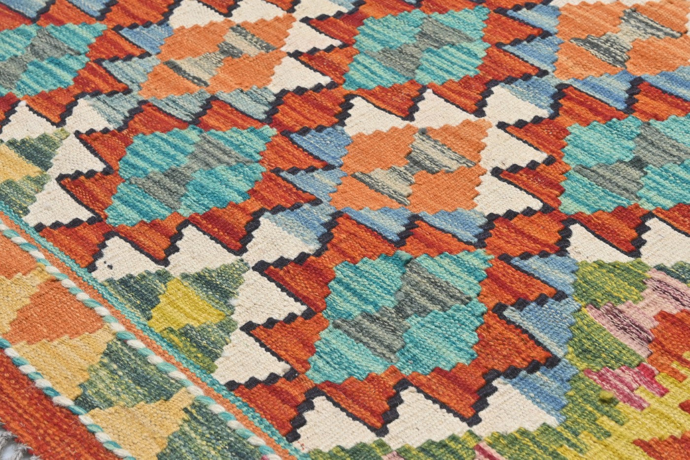 Afghan Kilim Rug 120 x 79cm