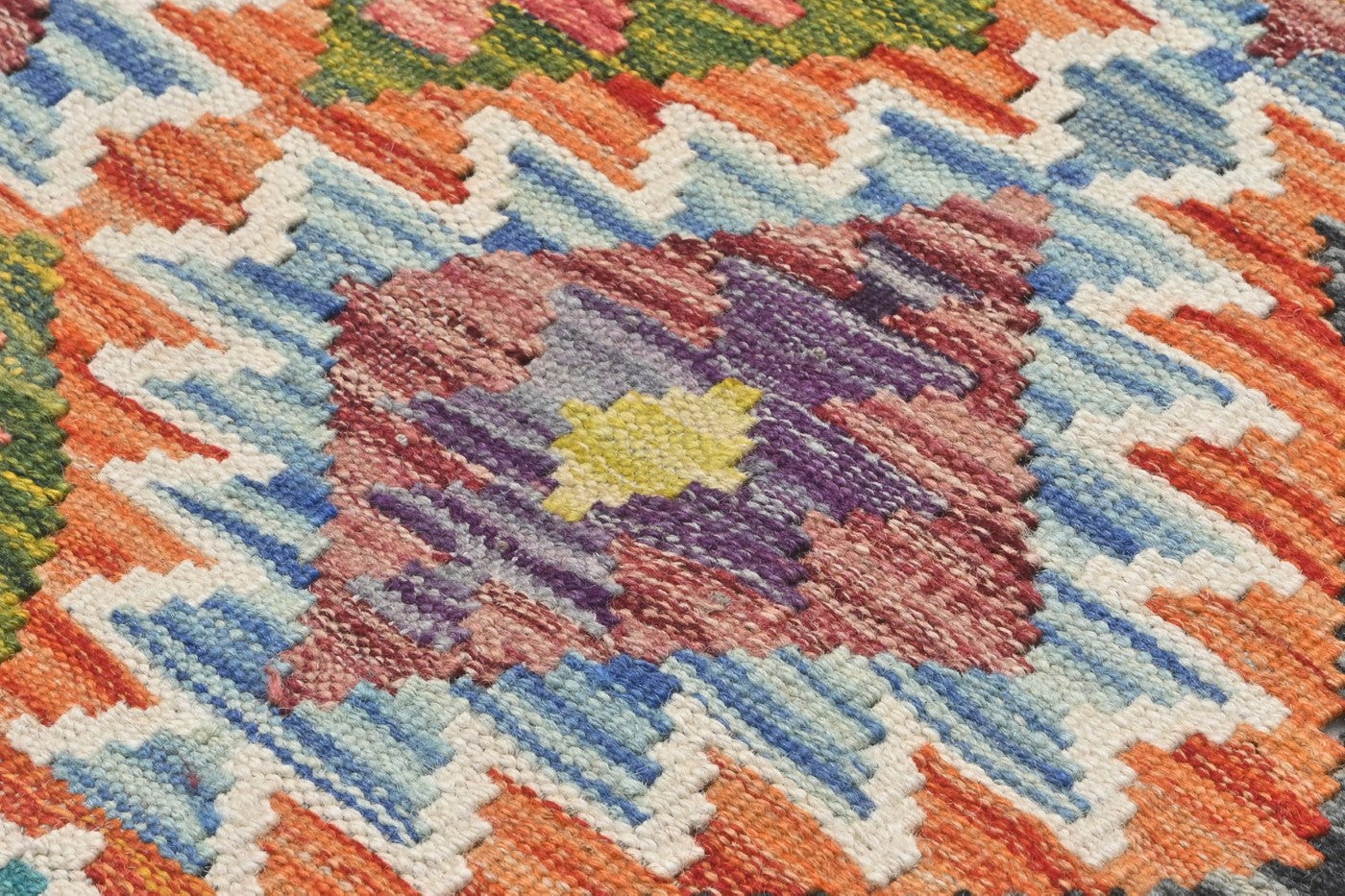 Afghan Kilim Rug 114 x 80cm