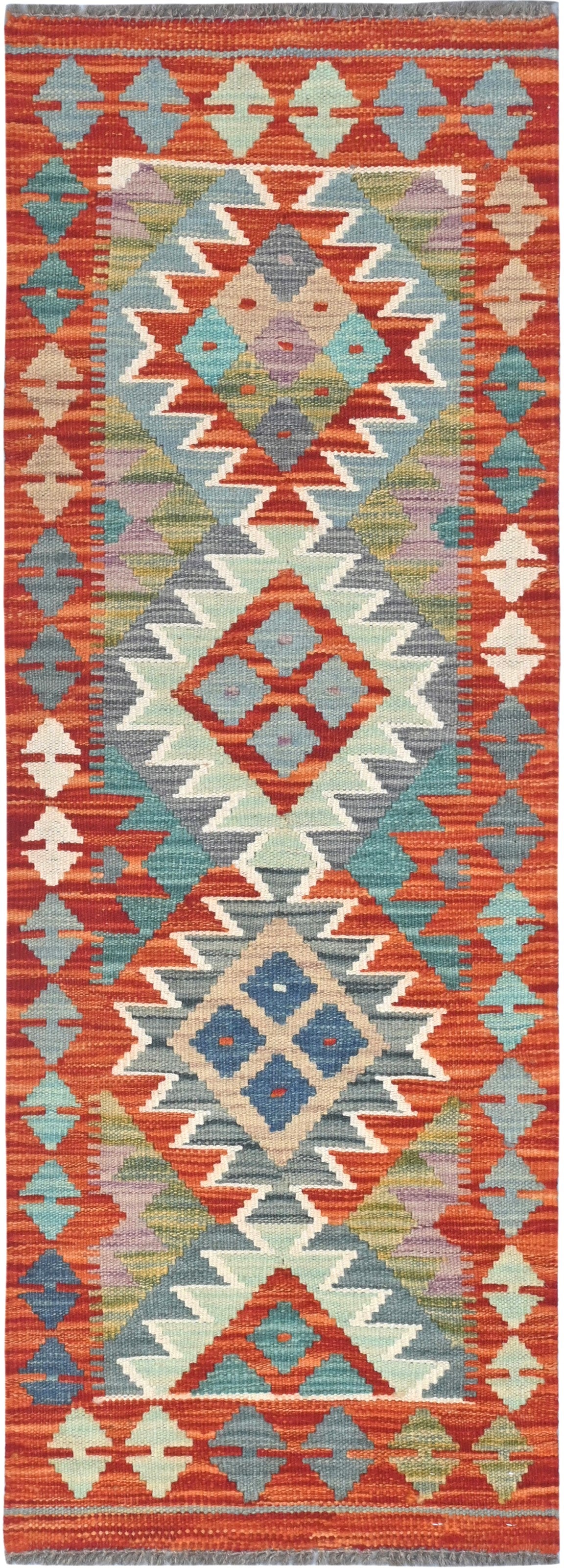 Kilim Runner Rug 142 x 49cm