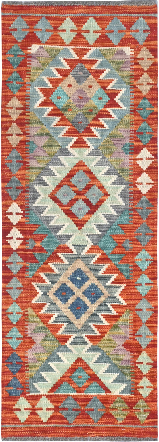 Kilim Runner Rug 142 x 49cm