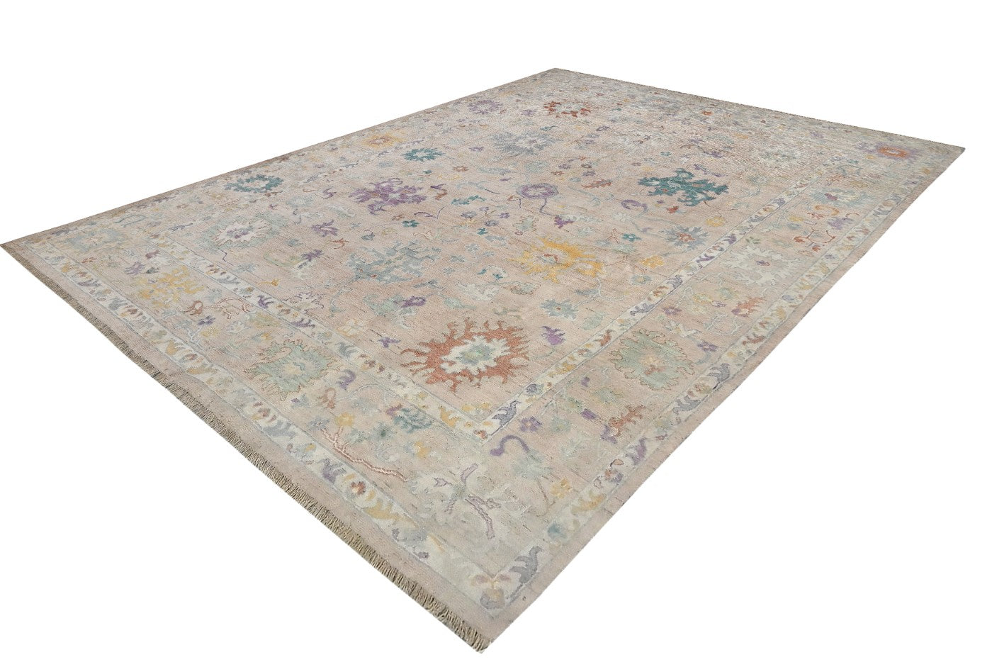 Afghan Oushak Rug (379 x 281cm)