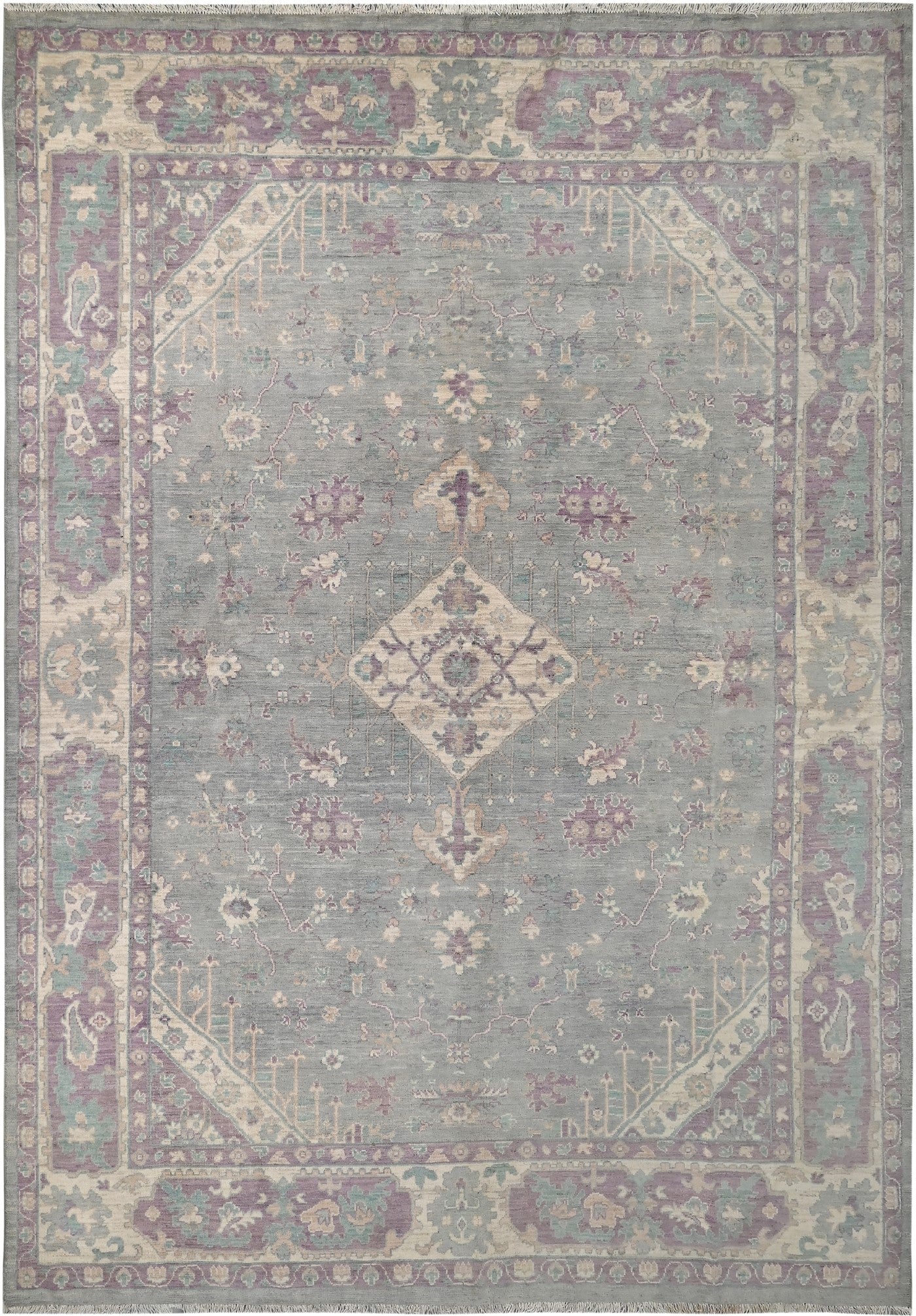 Afghan Oushak Rug (372 x 282cm)