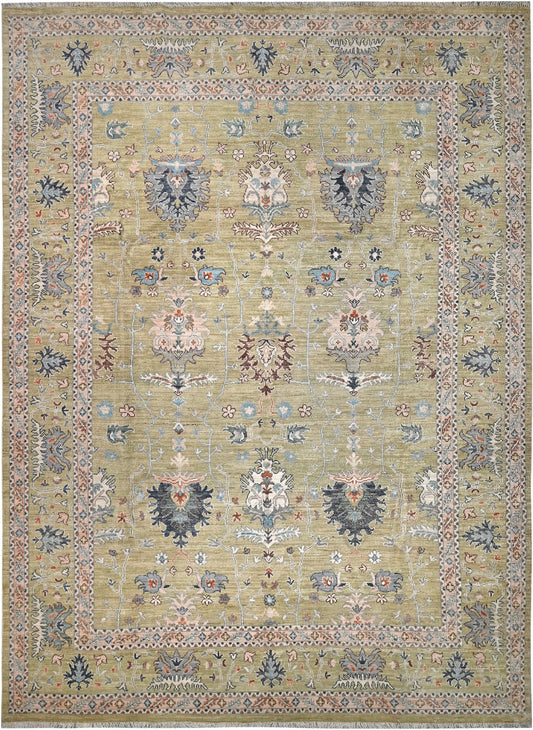 Afghan Oushak Rug (363 x 280cm)