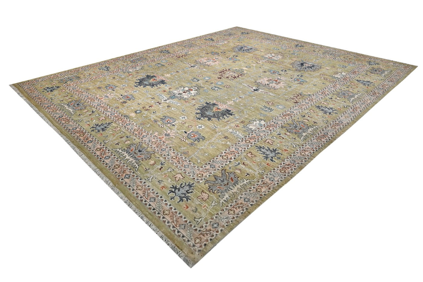 Afghan Oushak Rug (363 x 280cm)