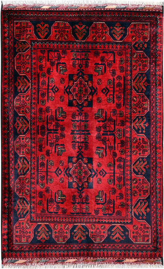 Afghan Khal Mohammadi Rug (127 x 82cm)