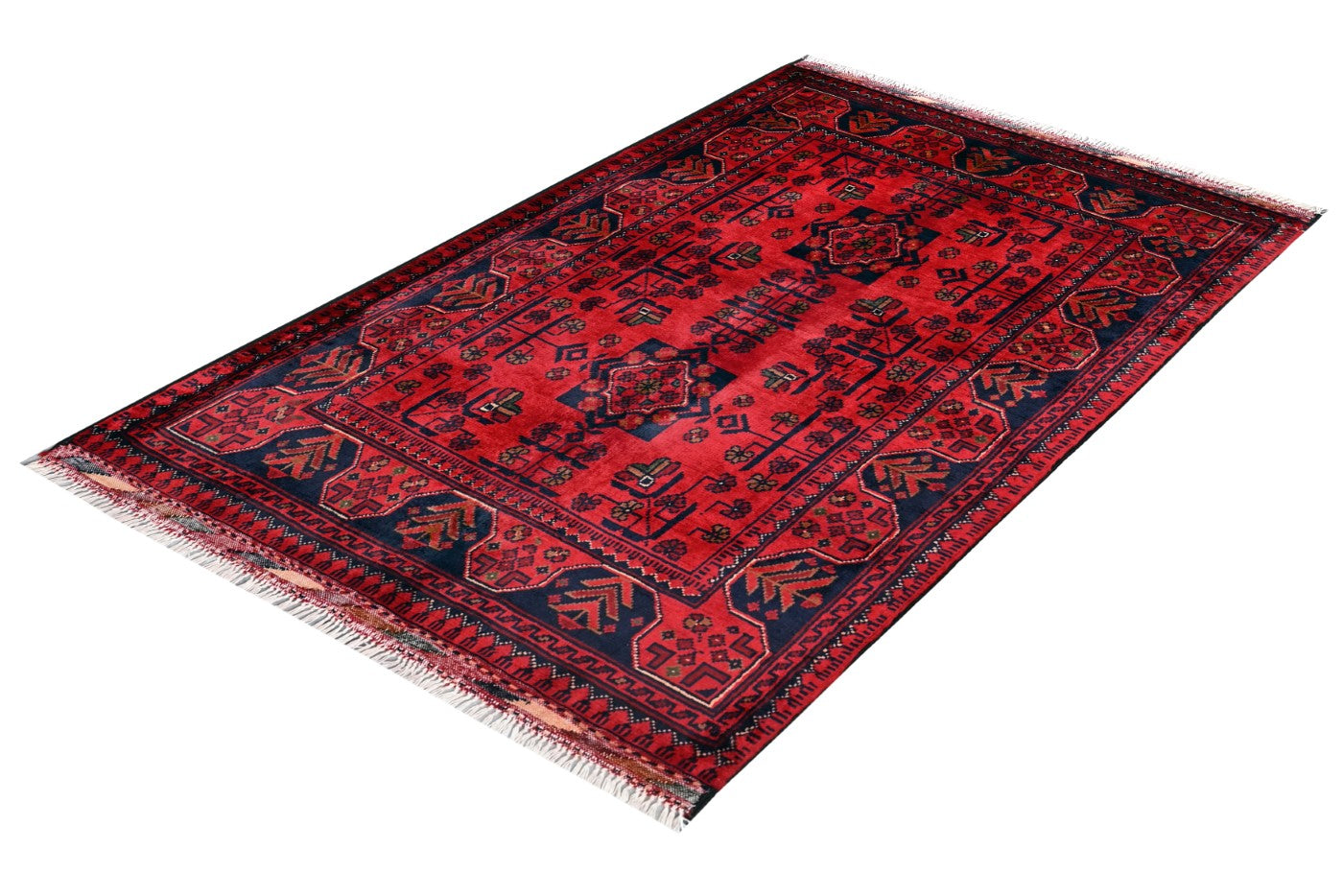 Afghan Khal Mohammadi Rug (127 x 82cm)