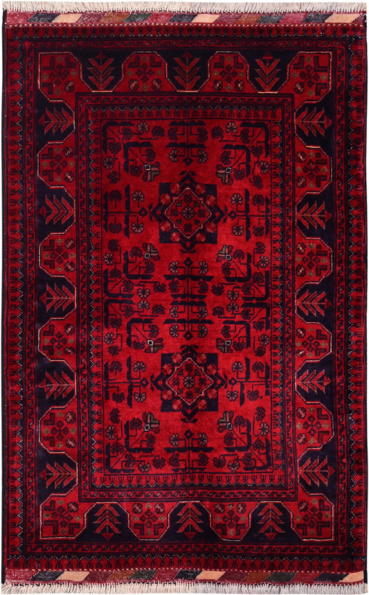 Afghan Khal Mohammadi Rug (129 x 78cm)