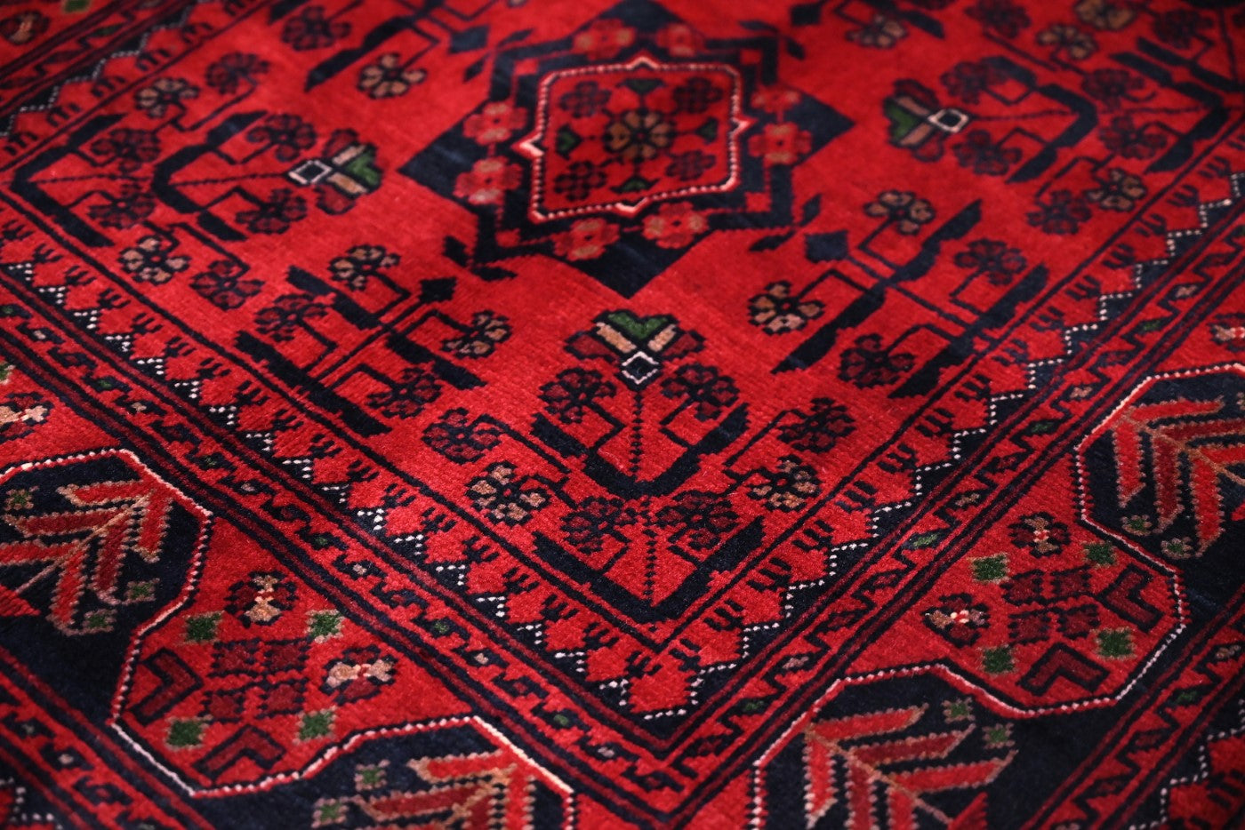 Afghan Khal Mohammadi Rug (123 x 78cm)