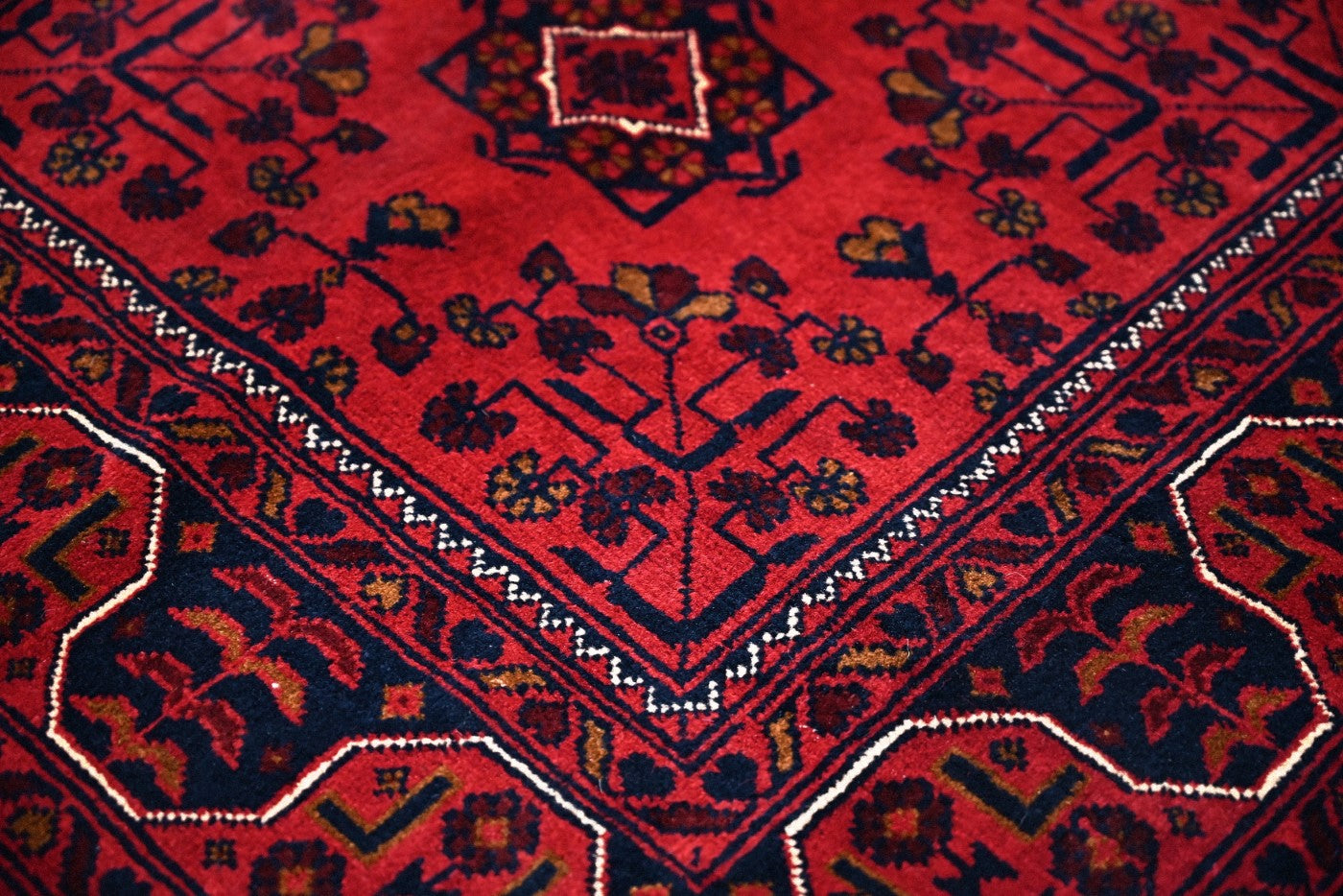 Afghan Khal Mohammadi Rug (123 x 78cm)